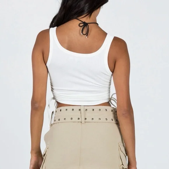 Iconic Cargo Mini Skirt Beige - Picture 2 of 7